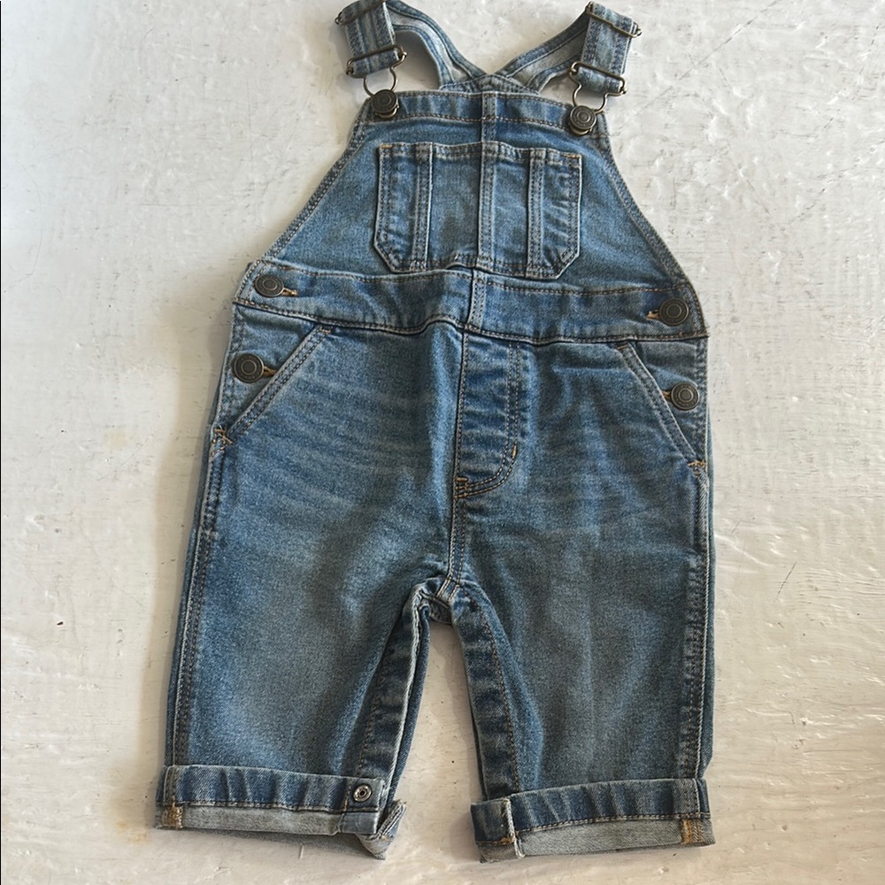 LC Lauren Conrad Blue Overalls with Vintage Charm